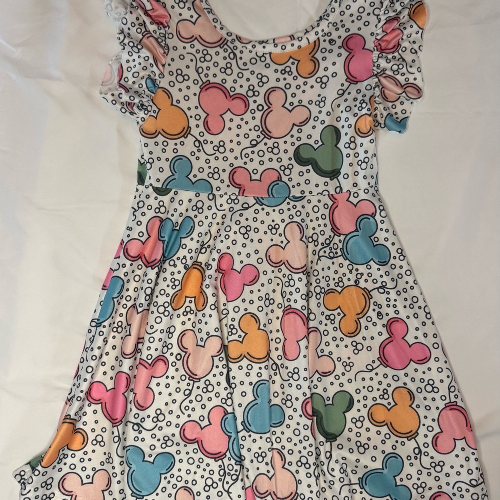 Colorful Mickey Mouse Balloon Print